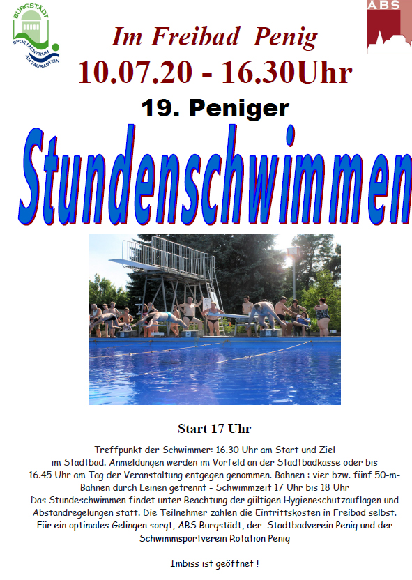 Sundenschwimmen 2020